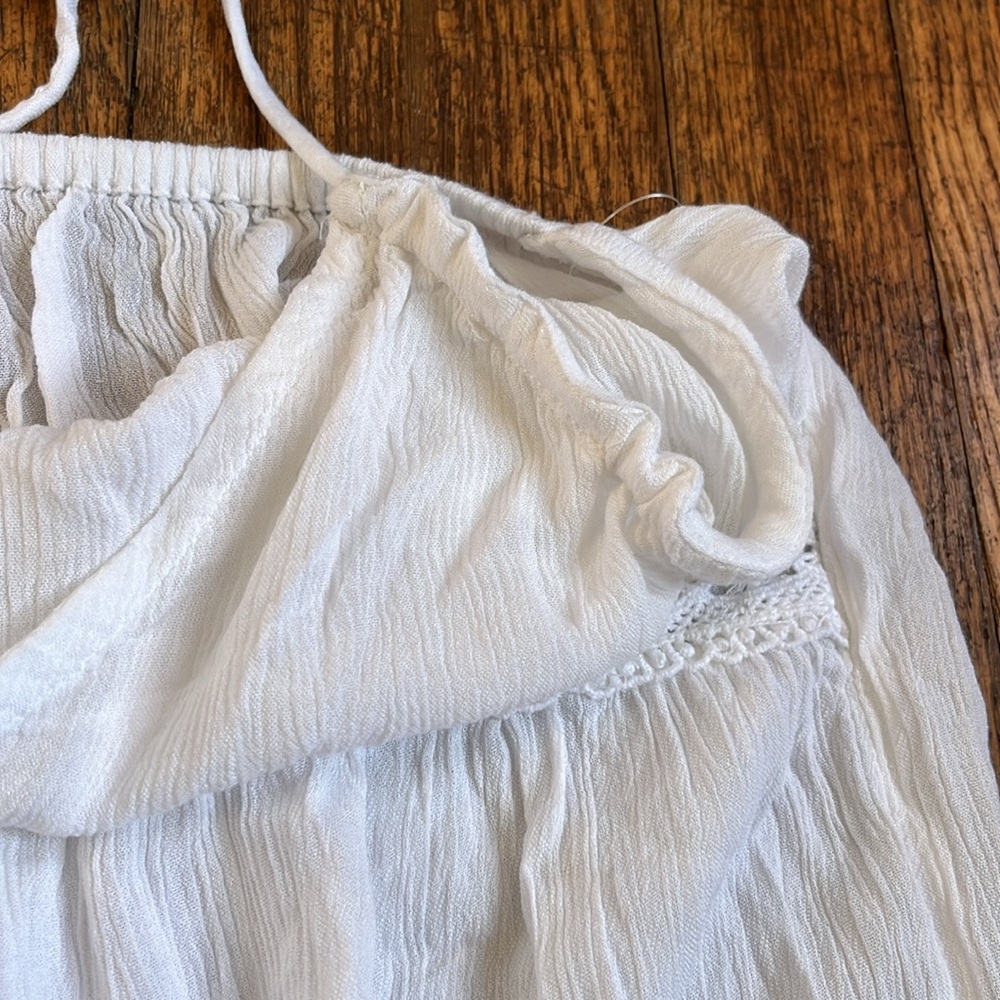 O’Neill swim coverup romper Fiesta white M NWT dainty fairy - Picture 5 of 14